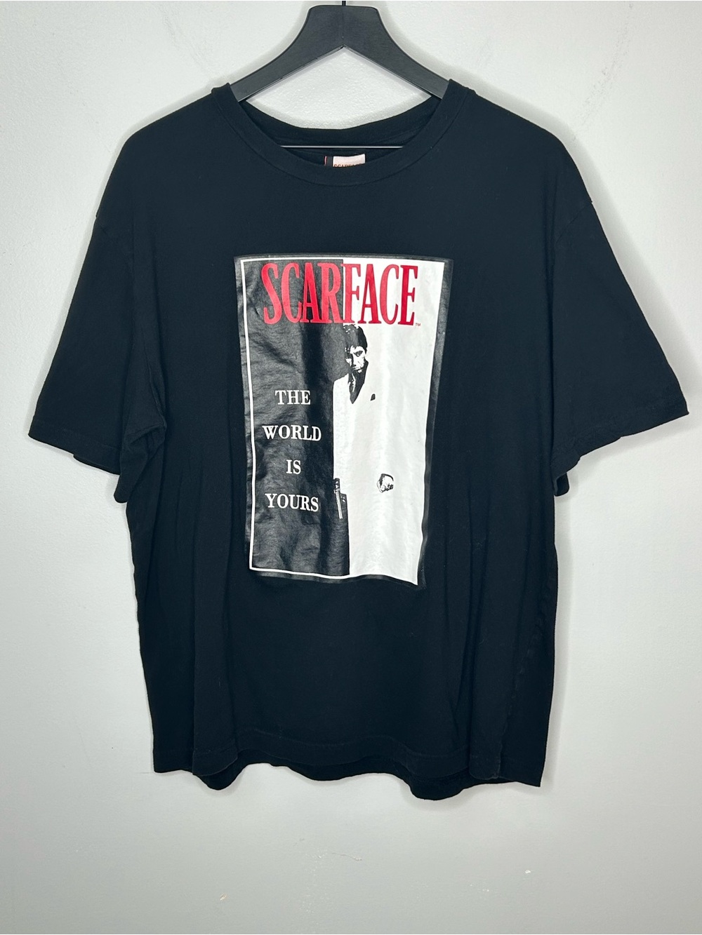 Scarface Tony Montana Movie Graphic T-Shirt Size XL